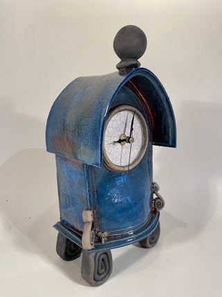 "Raku Clock" available at Artifex 