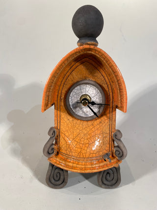 "Raku Clock" available at Artifex 