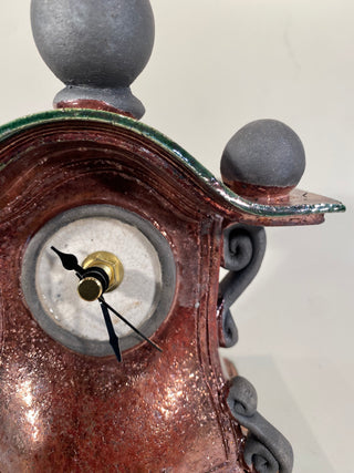 "Raku Clock" available at Artifex 