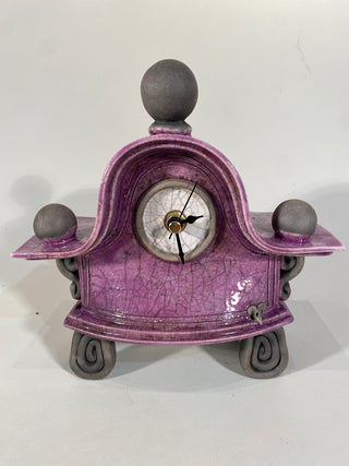 "Raku Clock" available at Artifex 