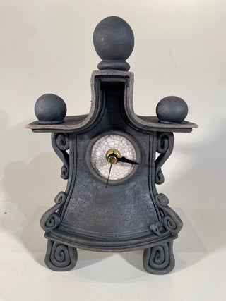 "Raku Clock" available at Artifex 