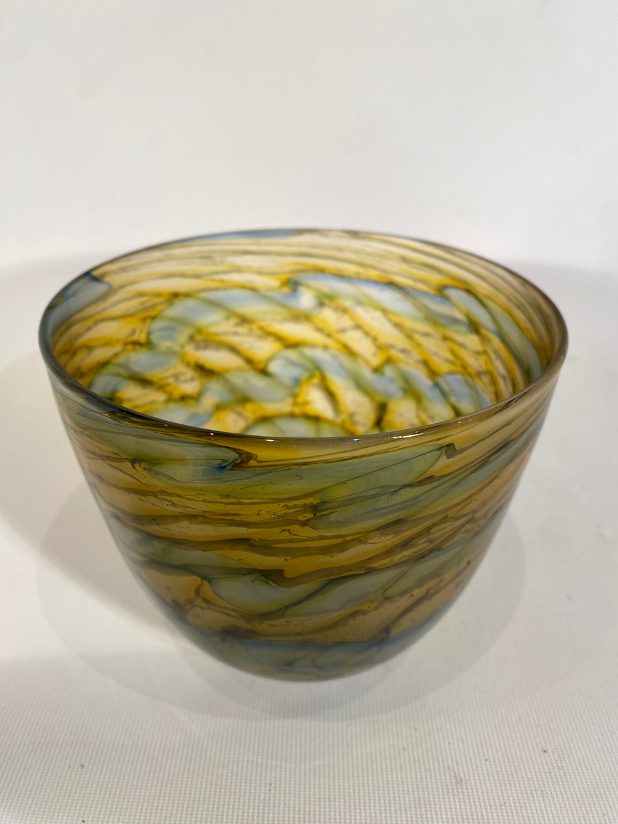 "Small Midnight Sun Bowl" available at Artifex 