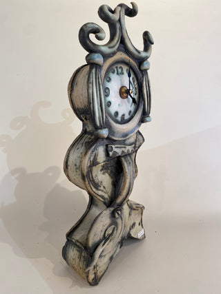 "Large Ceramic Mantle Clock" available at Artifex 