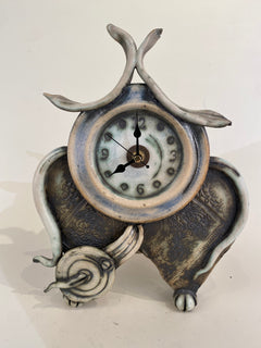 "Large Ceramic Mantle Clock" available at Artifex 