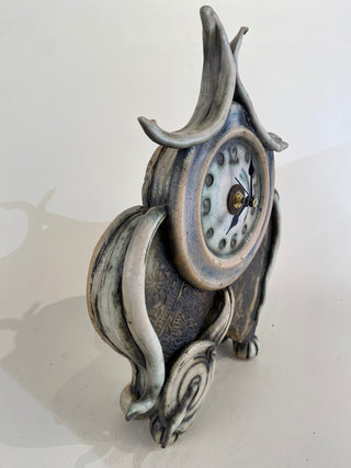 "Large Ceramic Mantle Clock" available at Artifex 