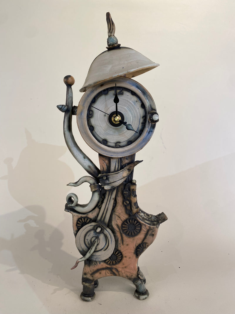 "Large Ceramic Mantle Clock" available at Artifex 