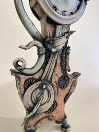 "Large Ceramic Mantle Clock" available at Artifex 