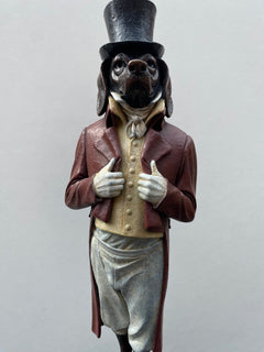 "Old Foes (Hound) Bronze" available at Artifex 