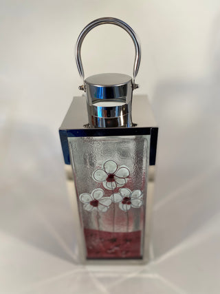 Fused Glass & Metal Lantern