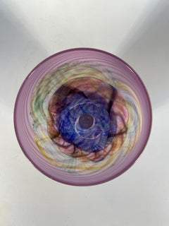 Amethyst Sea Shore Handblown Glass Vase