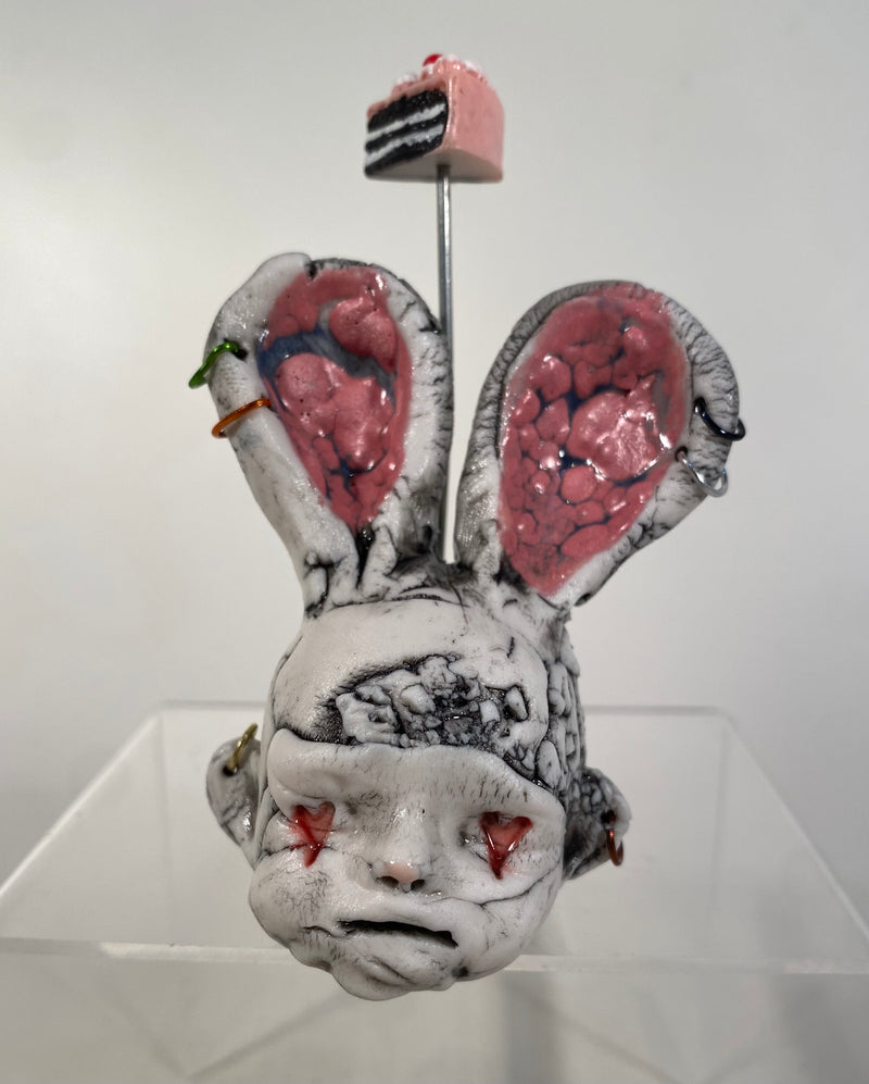 Child Head with Cake