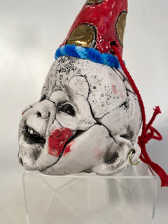 Large Clown Child Head