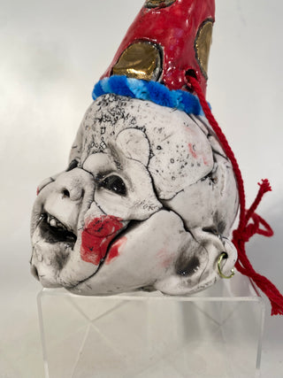 Large Clown Child Head