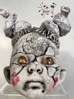 Child Head with Horns & Cow!