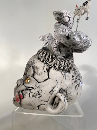 Child Head with Horns & Cow!