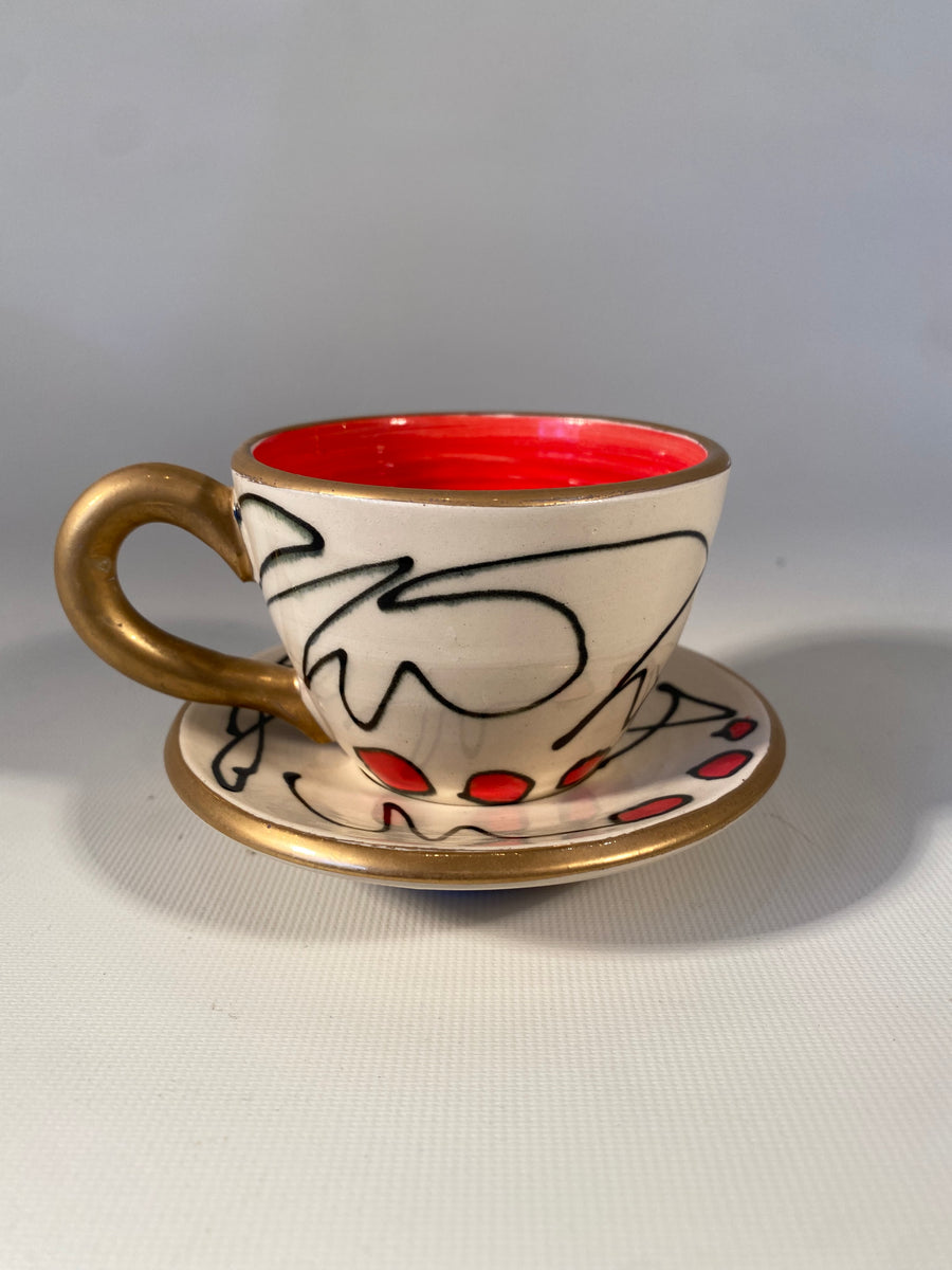 Coffee Cup & Saucer