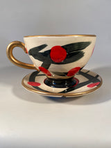 Chocolate Cup & Saucer