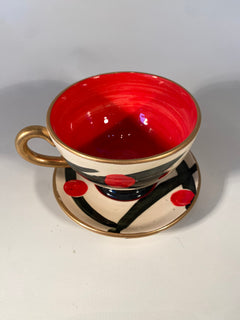 Chocolate Cup & Saucer