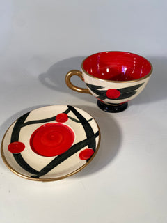 Chocolate Cup & Saucer