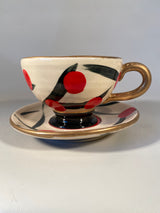 Chocolate Cup & Saucer