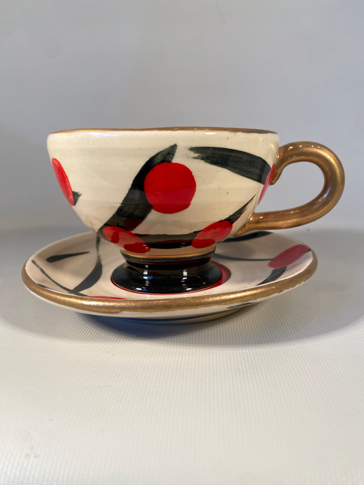 Chocolate Cup & Saucer