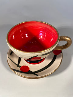 Chocolate Cup & Saucer