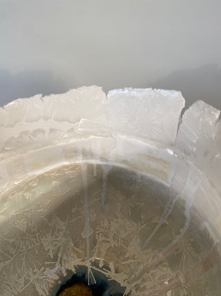 Large Pearl Chrystal Bowl