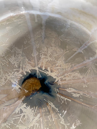 Large Pearl Chrystal Bowl