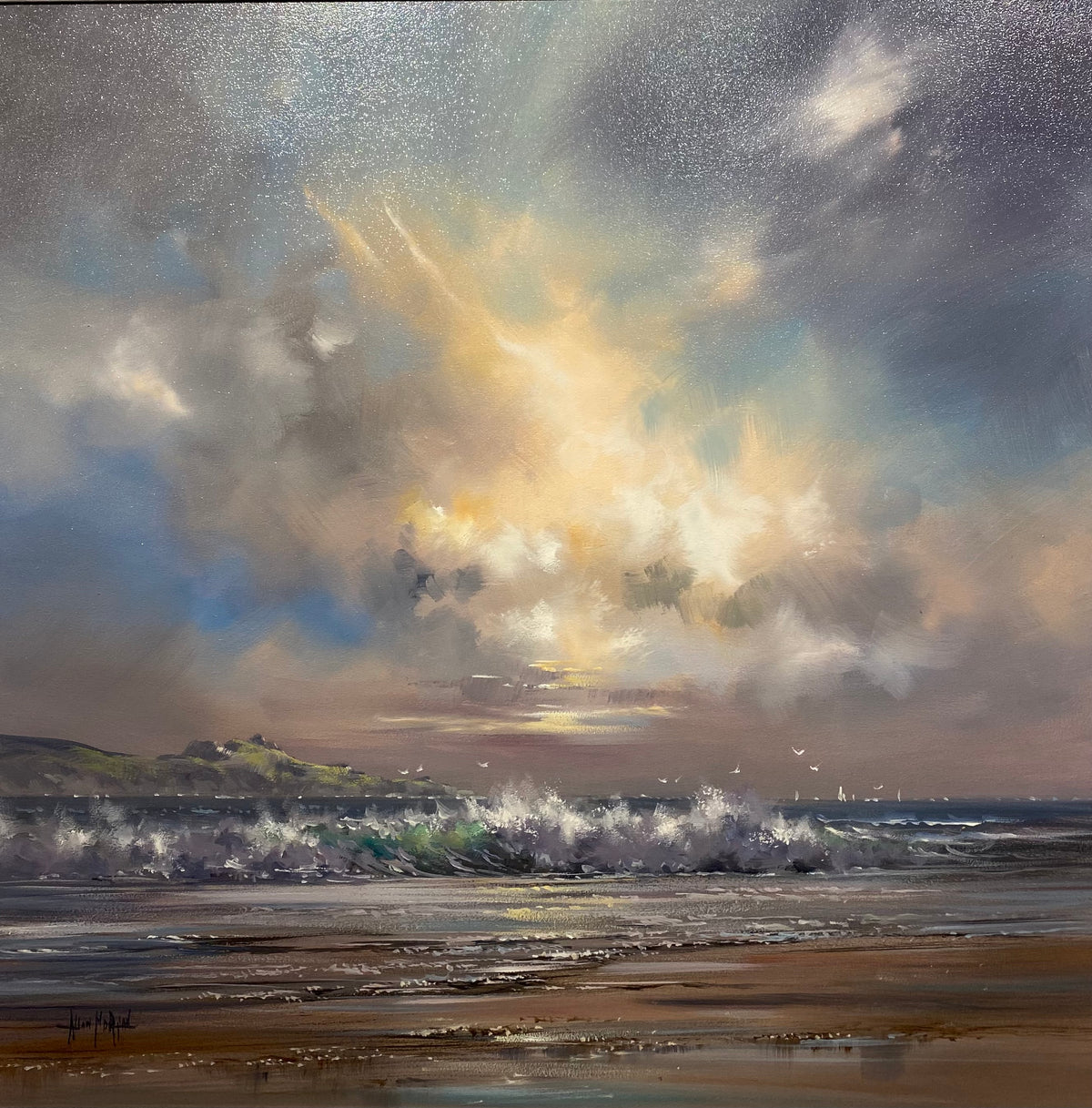 Sea Spray Painting print