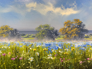 Bluebell Fields Original Painting