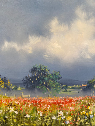 Poppy Meadow Original Painting