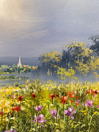 Village View Original Painting