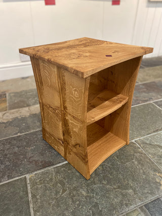 Burr Oak Side Table