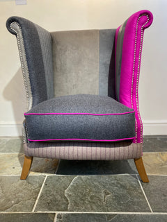Purple Edge Easy Chair
