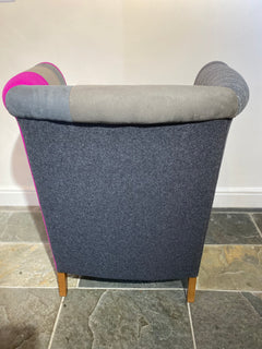 Purple Edge Easy Chair