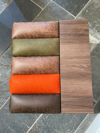 "Safari" Footstool/Side Table