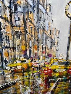 NYC Rush Original Painting