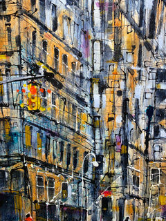 NYC Rush Original Painting