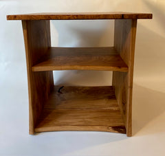Burr Oak Side Table