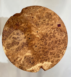 Burr Oak Side Table
