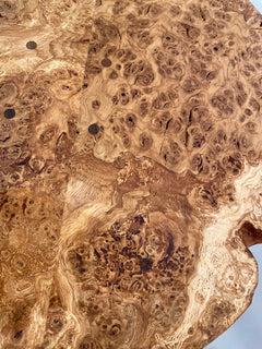 Burr Oak Side Table