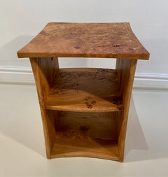 Burr Oak Side Table