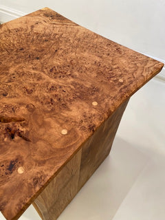 Burr Oak Side Table