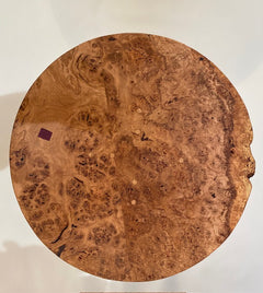 Burr Oak Side Table