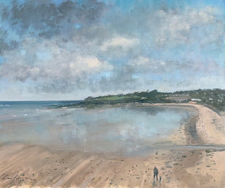 "Beach Walk, Daymer Bay painting" available at Artifex 