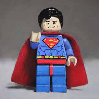 "Lego Superman Painting" available at Artifex 