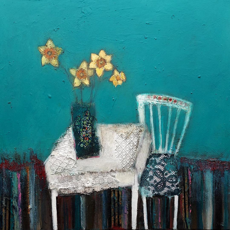 "Spring Sunday Painting" available at Artifex 