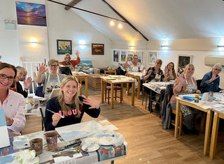 "HIGHLAND COW - ART WORKSHOP" available at Artifex 