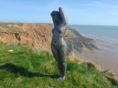 ""Athena" She's Nits About You"  Garden Sculpture" available at Artifex 