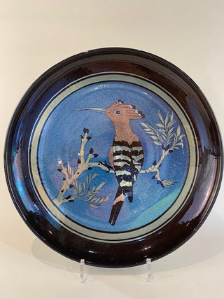 "Hoopoe Coupe Plate" available at Artifex 